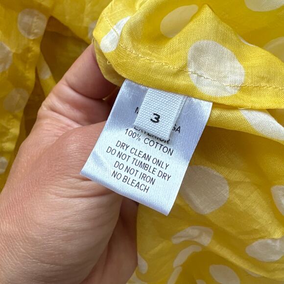 Lisa Marie Fernandez One-Shoulder Polka Dot Maxi Dress - Picture 5 of 5